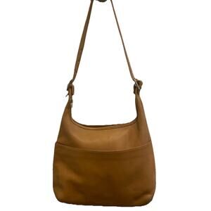 Vintage Coach Legacy Hobo Camel Brown Shoulder Bag #9058